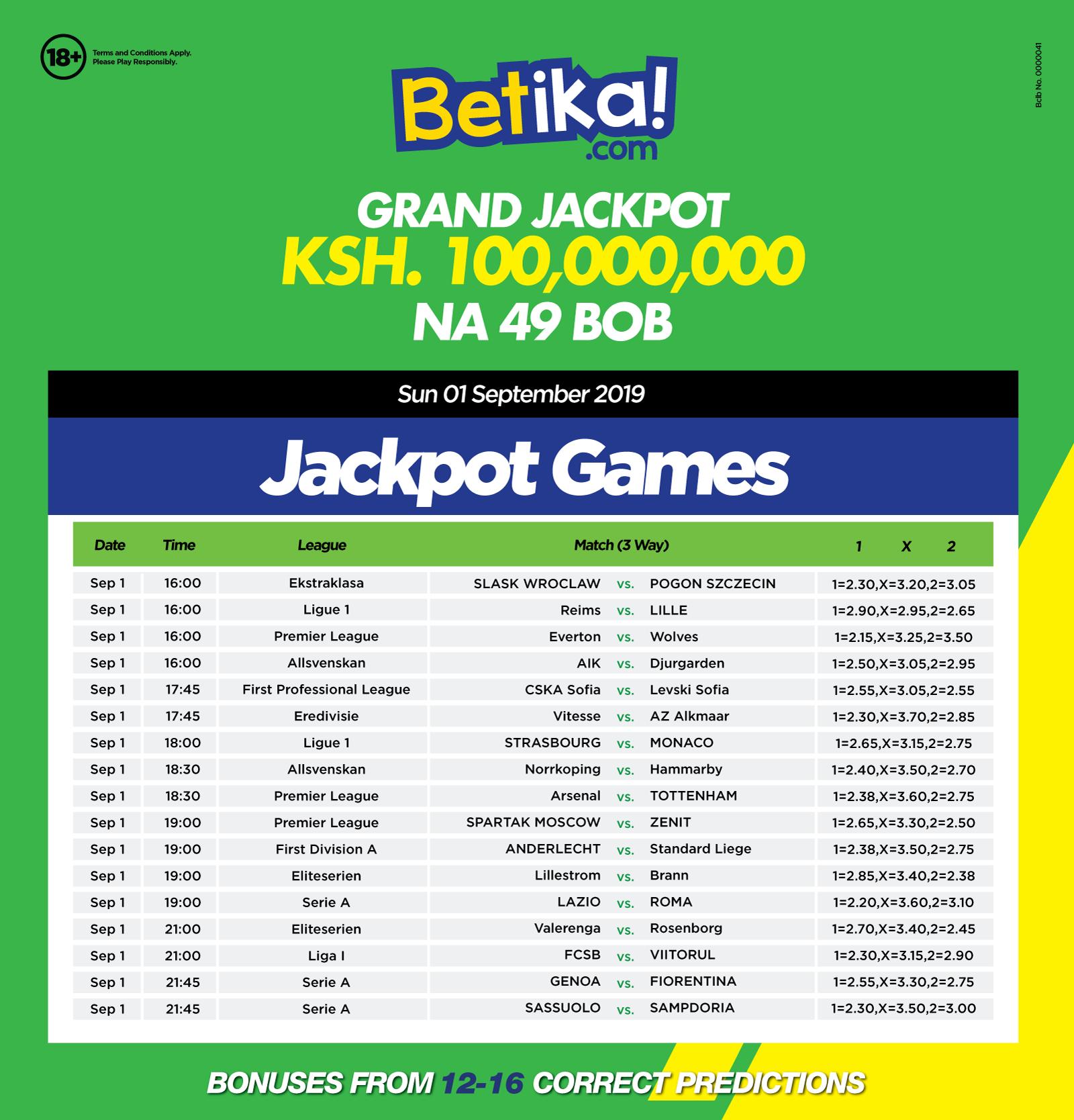 Betika on Twitter "edwinsifuna9 Sababisha is a daily jackpot