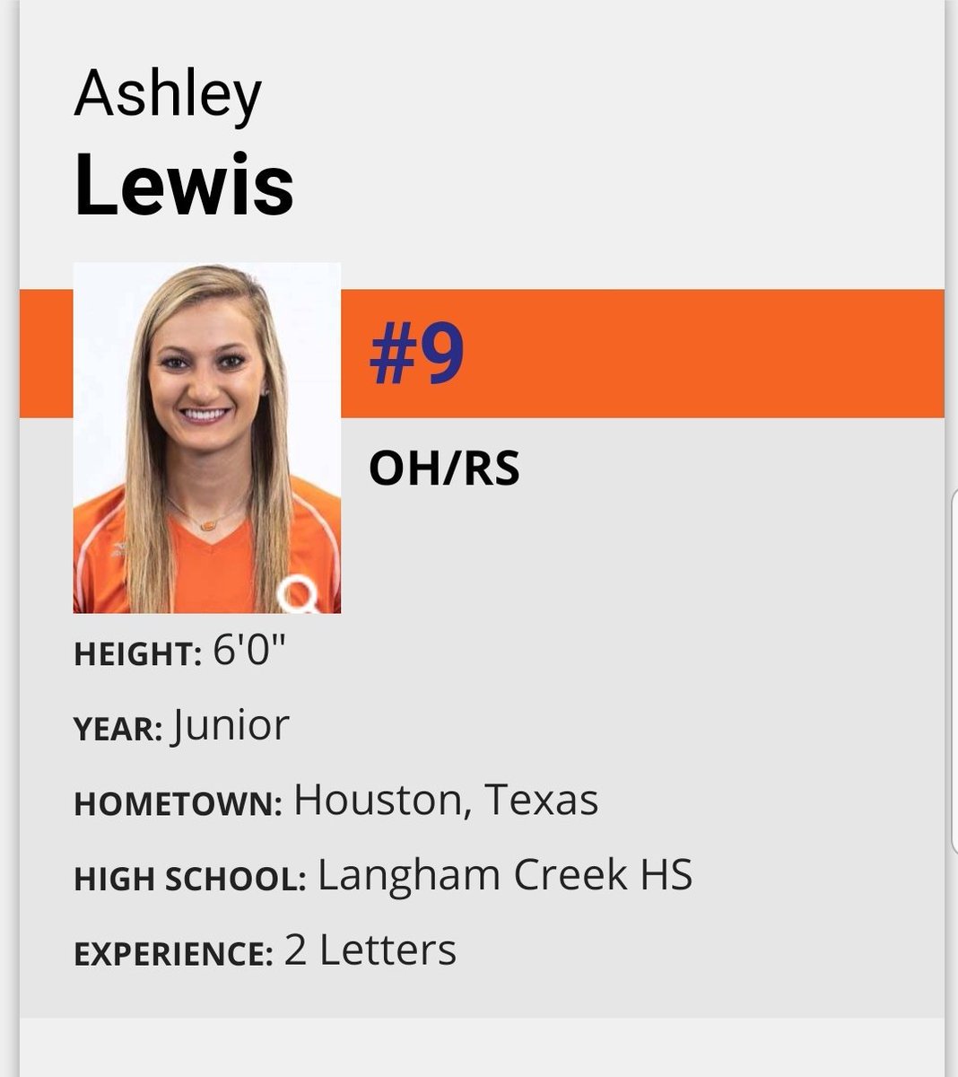 LCHSLobosVB's tweet photo. Good luck to @ashley_lewis9 as she begins her Junior year playing volleyball  for Sam Houston State University!  We are proud of you Ashley!
#lobosatthenextlevel https://t.co/qMIFIIrtof