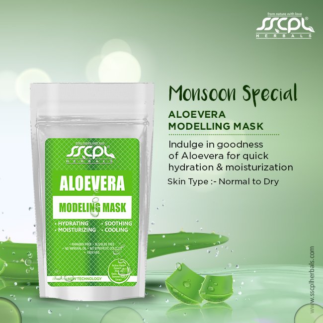 sscplherbals's tweet photo. Monsoon special @sscplherbals Aloevera Modelling Mask.
#SSCPL #Aloevera https://t.co/Vcpwe9Qddu