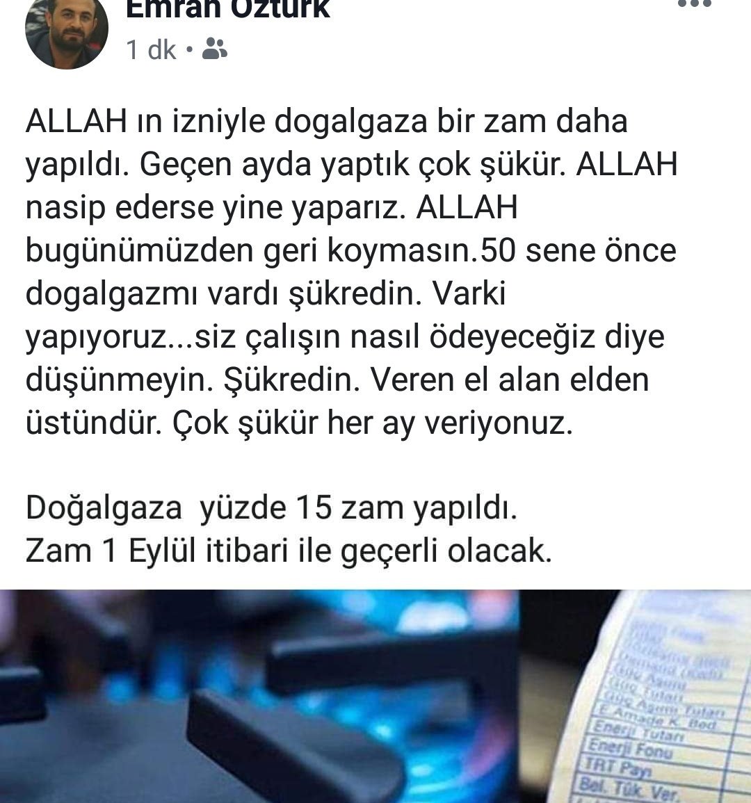 1915Emrah's tweet photo. #doğalgaz https://t.co/BUDLI8dYbX