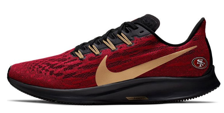 nike air zoom pegasus 36 49ers