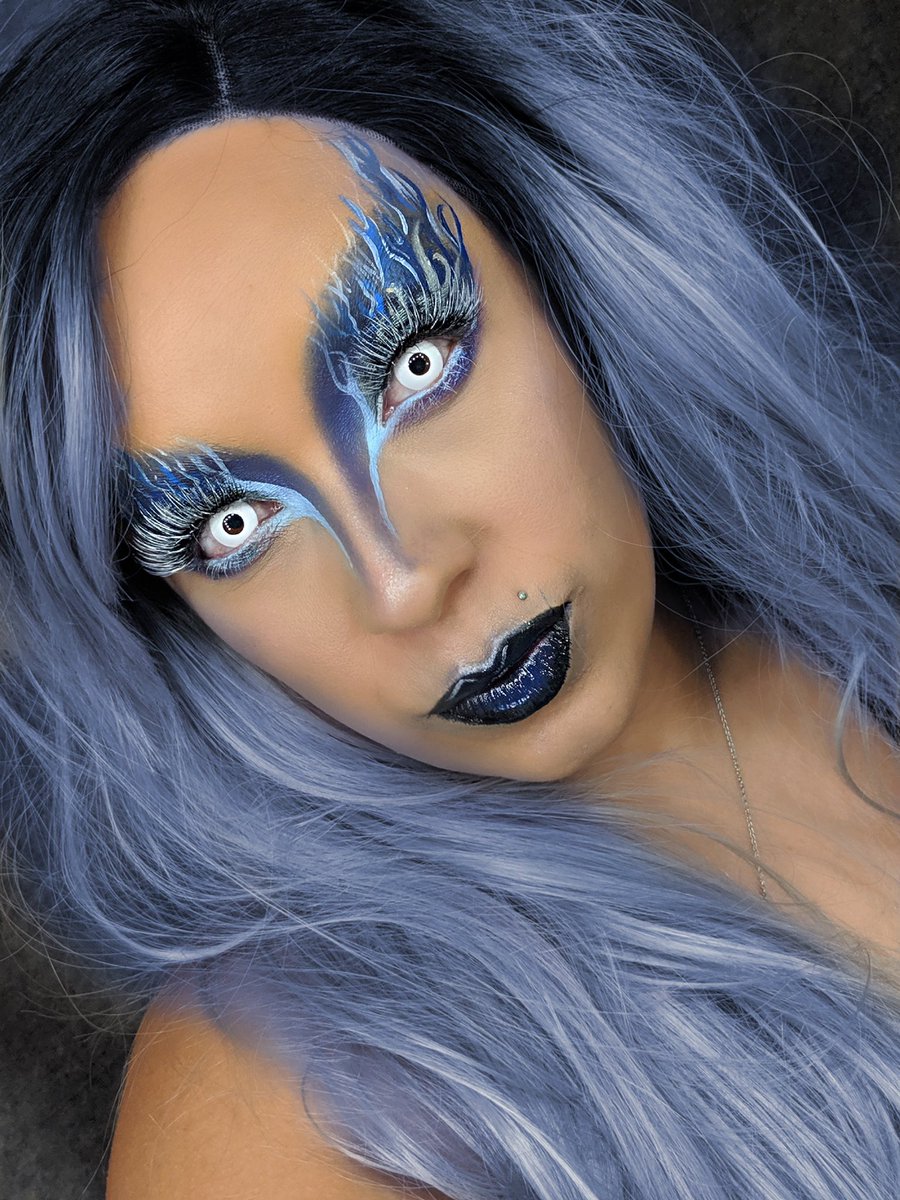dredful_beauty's tweet photo. Hades inspired look tonight!!! #disney #hedes #hurcules #makeup #newatthis https://t.co/J8QYNkHR6B