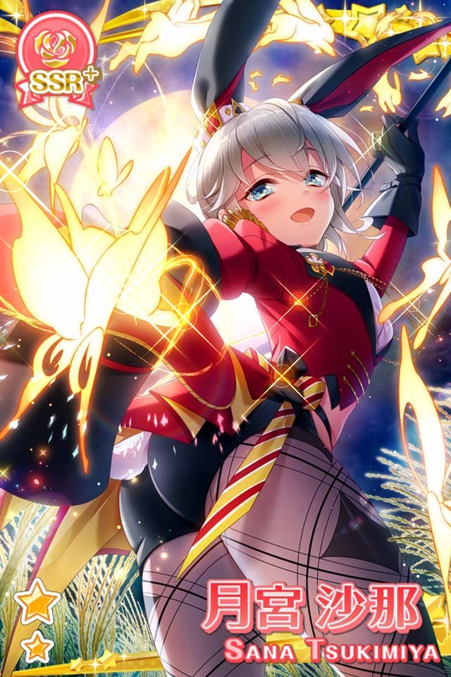 新生徒登場‼】 「SSR[月見]月宮 沙那」のご紹介。CVはゆかなさんです 