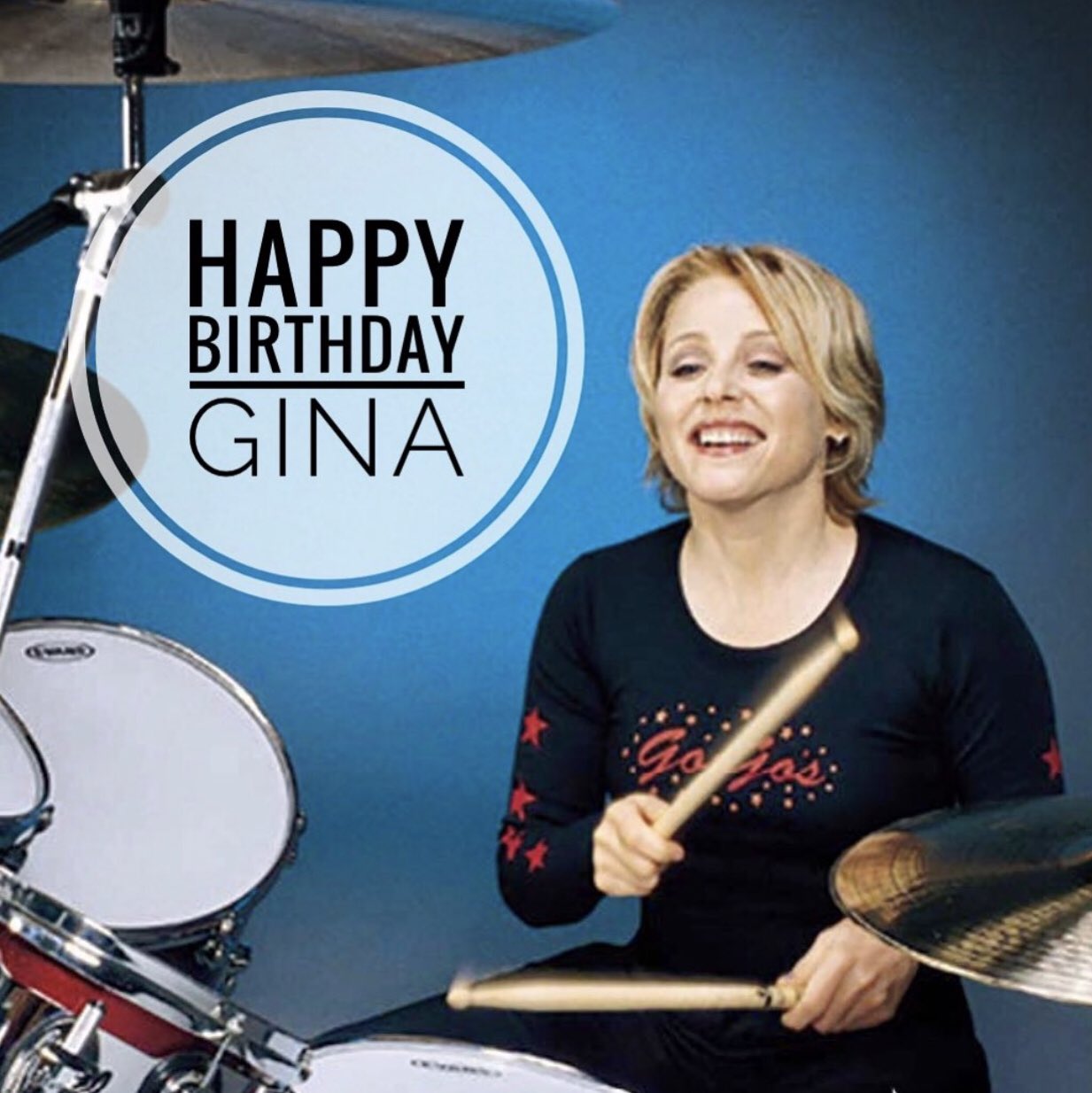 HAPPY BIRTHDAY to our incredible, one-of-a-kind powerhouse Gina Schock!! 