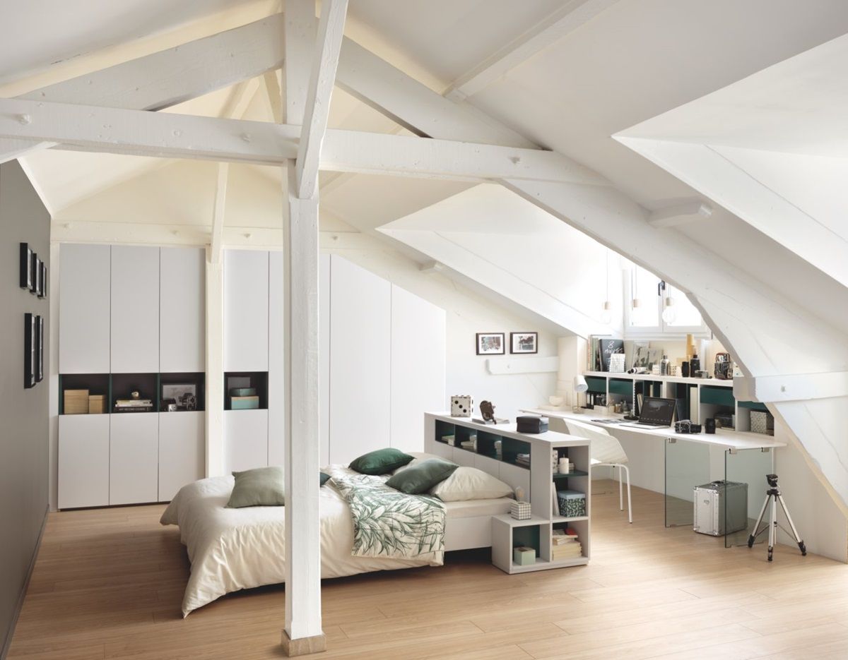 DorkingSchmidt's tweet image. This #fittedbedroom is full of #cleverideas. A spacious #builtinwardrobe with a full-height door hugs the sloping ceiling and beams, while the #designerdesk goes for a #sleeklook . Discover all the details of the kitchen on : buff.ly/2MI0CLt...

buff.ly/2MI0LhZ