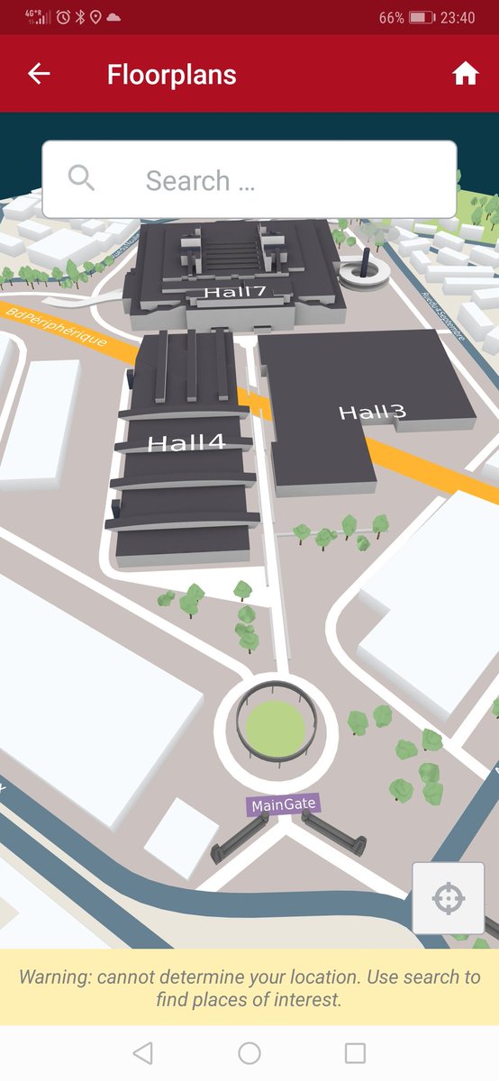 Have you tried the fantastic GPS feature of the ESC Congress mobile app? Just click "Maps" and then insert the place where you want to go and... Magic! Amazing! #ESCCongress <a href="/escardio/">European Society of Cardiology</a>