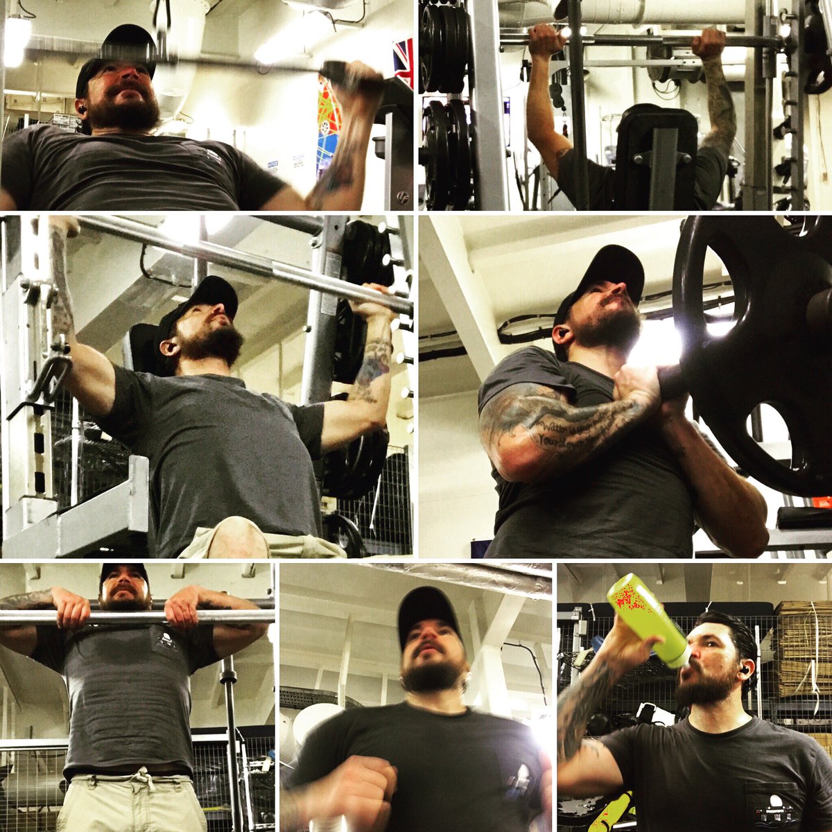 Shipwreck6669's tweet photo. Crushed it today at the gym! Felt good! Even ran the dam treadmill afterwards. #shreadding https://t.co/E5otVZr2Tu