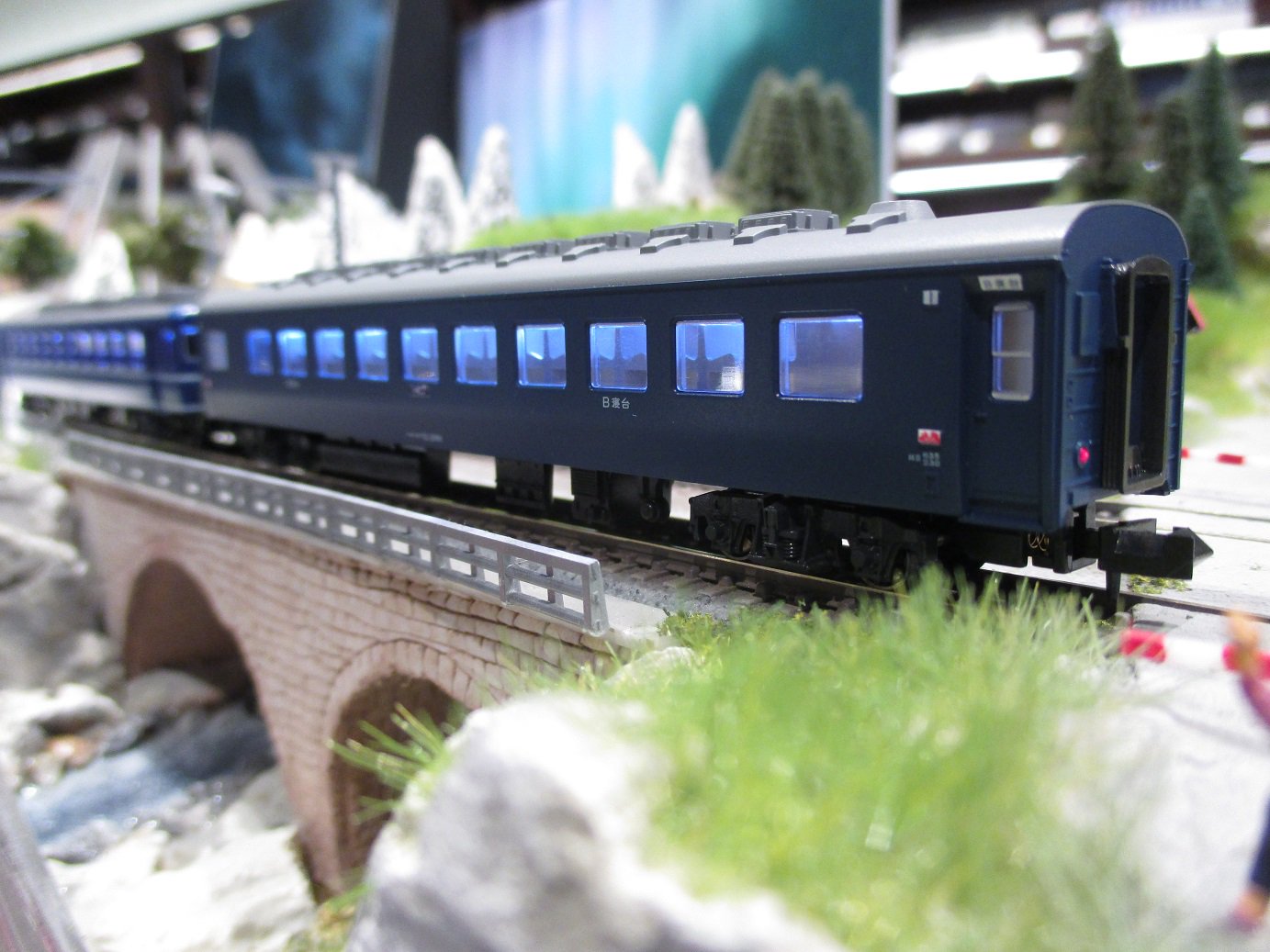 ◉KATO /青色旧型客車◇能登寄付支援