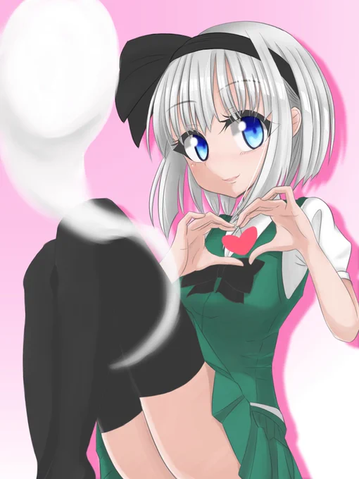 妖夢ちゃ描きました～❤ 