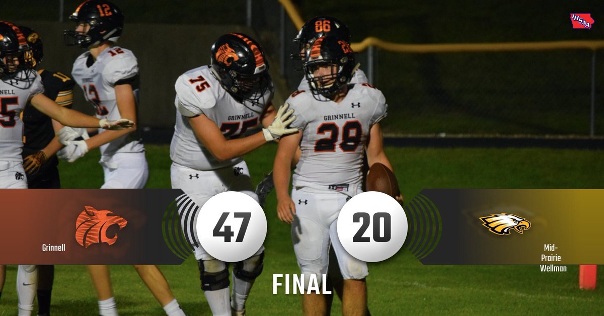 GrinnellTigerFB's tweet image. Great way to start the season!!👊