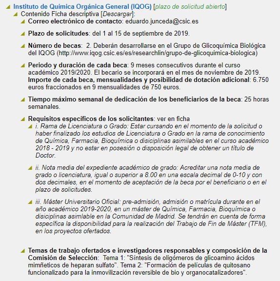 BioGlycoChem's tweet photo. ¡YA ES OFICIAL! El verano se acaba😢 y con él las vacaciones🏕️🏜️🏝️🏖️
Pero...📢¡ATENCIÓN!
Otra aventura puede comenzar. La de convertiros en 👩🔬👨🔬
Ya podéis solicitar las2⃣ Becas #JAEIntroICUS que oferta el grupo @BioGlycoChem del @IQOG_CSIC👇
https://t.co/j6Sj2ZCbj6 https://t.co/yzNJKyAJGU