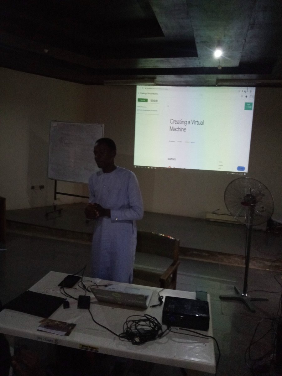 Phatergh's tweet photo. Creating A virtual Machine with @Aiibrahim3
At #gdgyola #cloudstudyjam
#yoladevelopers #yola #gcpessentials https://t.co/I2jKp3RA3N