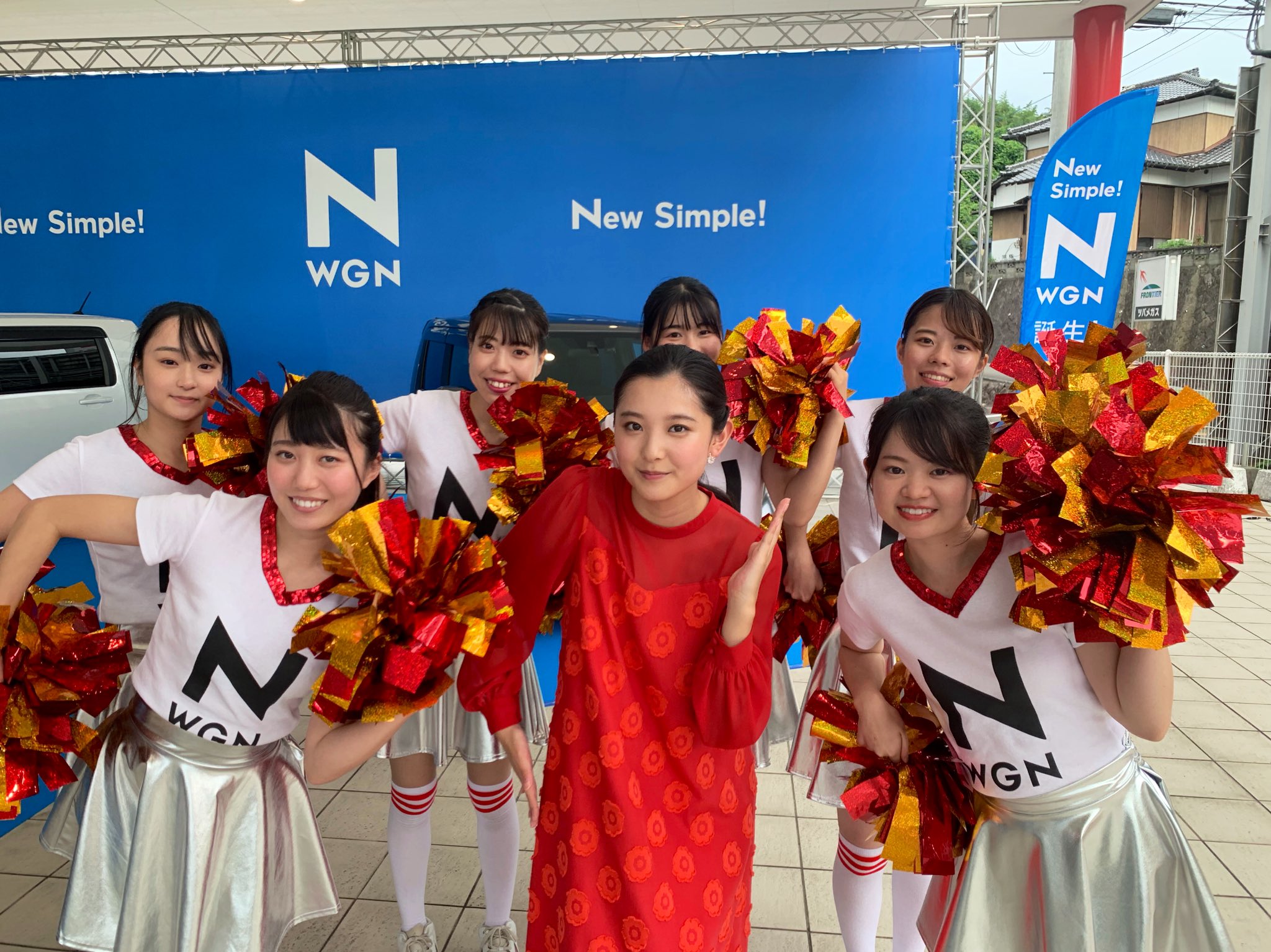 長崎大学チアリーディング部berries 本日は 松尾悠花 さんとホンダカーズ長崎のcm撮影に参加させて頂きました 悠花さんは お綺麗な方なのはもちろん 私たちにも優しく声をかけて下さるとても優しい方でした これからのますますのご活躍を楽しみに部員