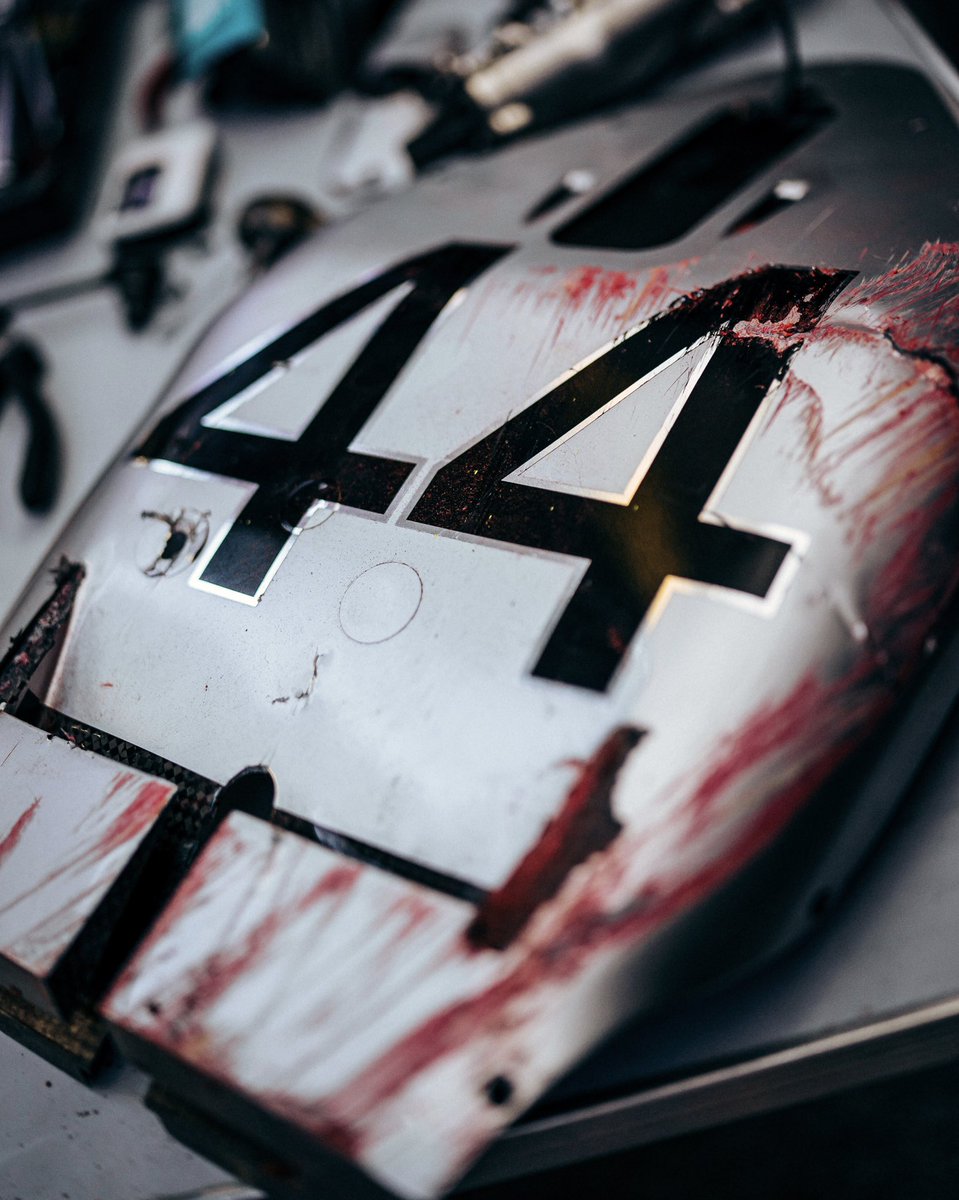 UPDATE: We will be replacing both front corners (suspension and wheel assemblies), nose, barge boards and floor on Lewis’ car 🛠

Barring any unexpected surprises, we believe we can complete all of the work in time for the start of #BelgianGP qualifying! 👊