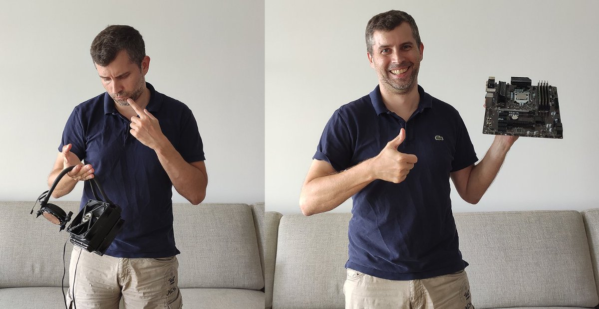 LordVouk's tweet image. Getting two parcels from @Intel_DE ...
1st - What's this? ... Really?
2nd - The part that it's actually for.
That'll speed up building #voukoder and #ffmpeg quite alot. Thank you!!