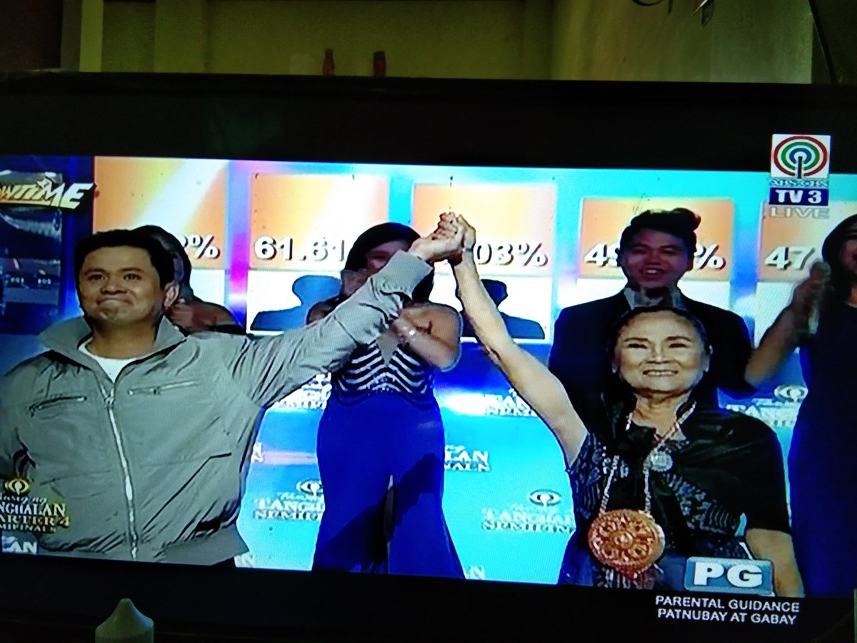 JayrBgb's tweet photo. Congrats Nanay Violeta! 💗#TNT3Q4AwitNgBuhay https://t.co/PH35SZuO2G