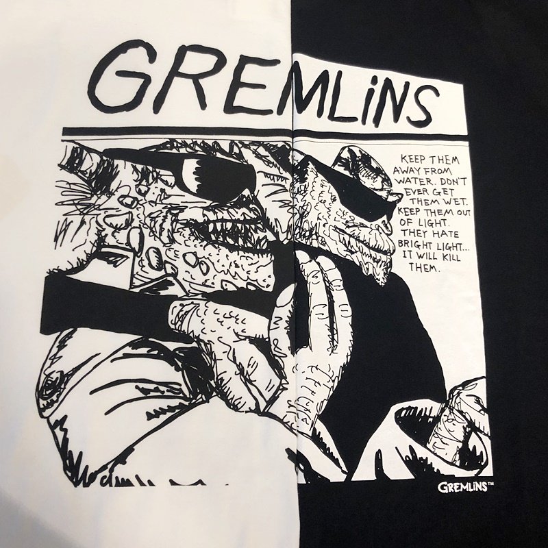 WORKAHOLIC_1998's tweet photo. WORKAHOLIC recommend item
【OVER THE STRiPES】
OTS-1975 / GREMLINS DRIVE TEE
Color:WHITE(SOLD OUT),BLACK
Size:M,L
Price:7,000yen(+tax)
https://t.co/lDVF6OICAi
https://t.co/0sBpafp982
#overthestripes #gizumo #gremlins #stripe
#print #tee https://t.co/IUSEYTqlQy