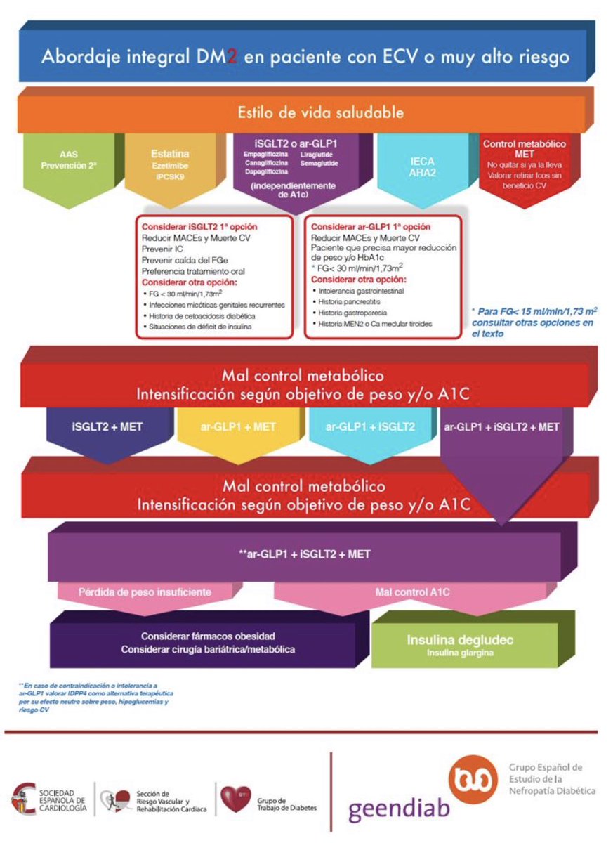 almucastro01's tweet photo. Guías prediabetes y diabetes de @escardio https://t.co/SOSUbE8CZB y Posicionamiento @secardiologia https://t.co/Sjw6zAuoHo  No es casualidad q se recomiende lo mismo, es EVIDENCIA CIENTÍFICA @domingomarzal https://t.co/jaCQZKzEtP