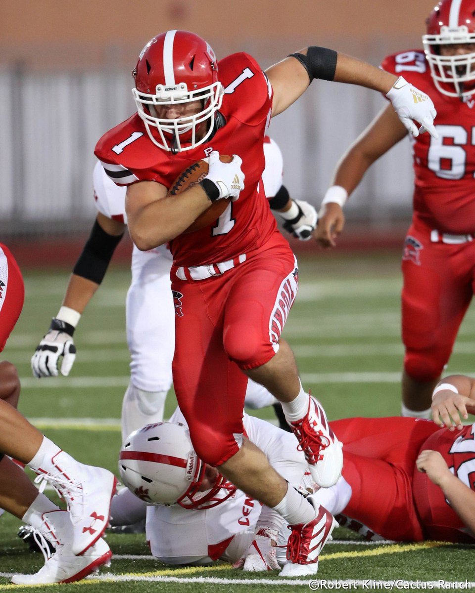 KlineSportsPics's tweet image. The Trojans of Paradise Valley High School opened their 2019 campaign hosting the Bobcats of Central High School. Paradise Valley took control of the game in the first half and rang up their first victory of the season, 42-0. #PVPride

Slideshow: cactusranch.com/crgallery/main…