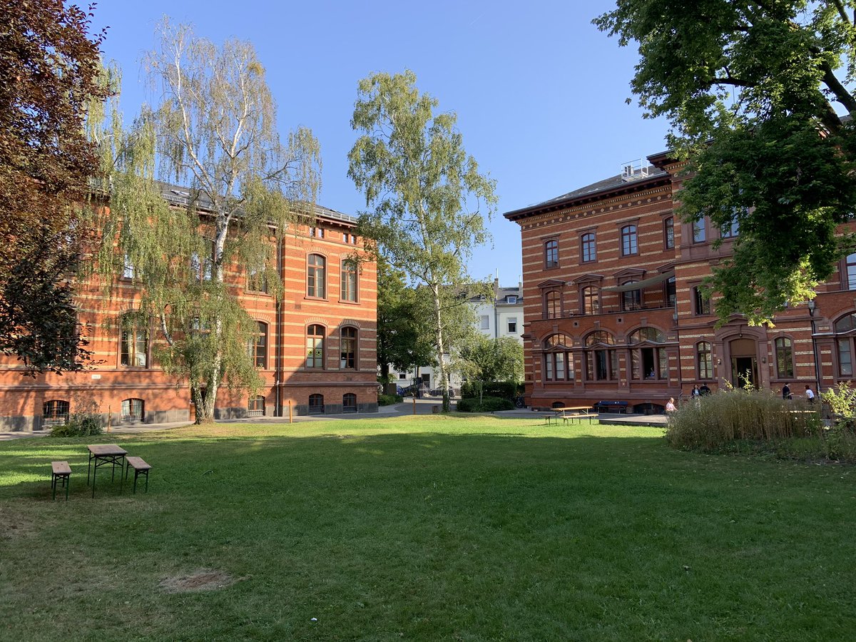 BettinaPSchmidt's tweet photo. Los geht‘s beim #BehaviouralDesign Camp in den alten ‚Städtischen Krankenanstalten‘ in #Wiesbaden. Thema: Design als Instrument politischer und gesellschaftlicher Wirksamkeit. Freue mich auf spannende Keynotes und Sessions.  #nudging #bdc19. https://t.co/FE2xjjUbzD