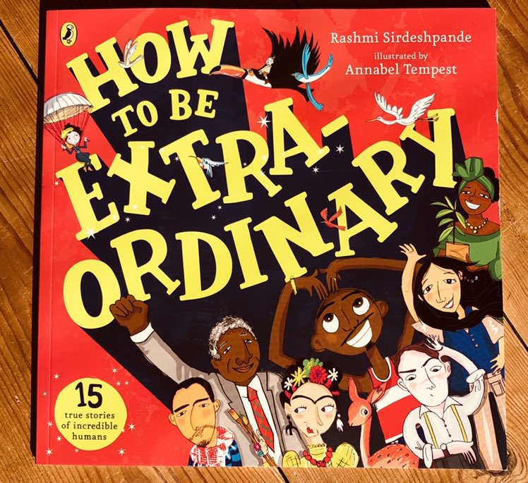 Juliepike's tweet photo. Very much enjoying #HowToBeExtraordinary ๐ค
Fact filled, fun filled and fabulously illustrated.
Thanks @RashmiWriting and @annabeltempest - this book is heading to my local school library once Iโve read it a few more times x https://t.co/uT1dbHvWpE