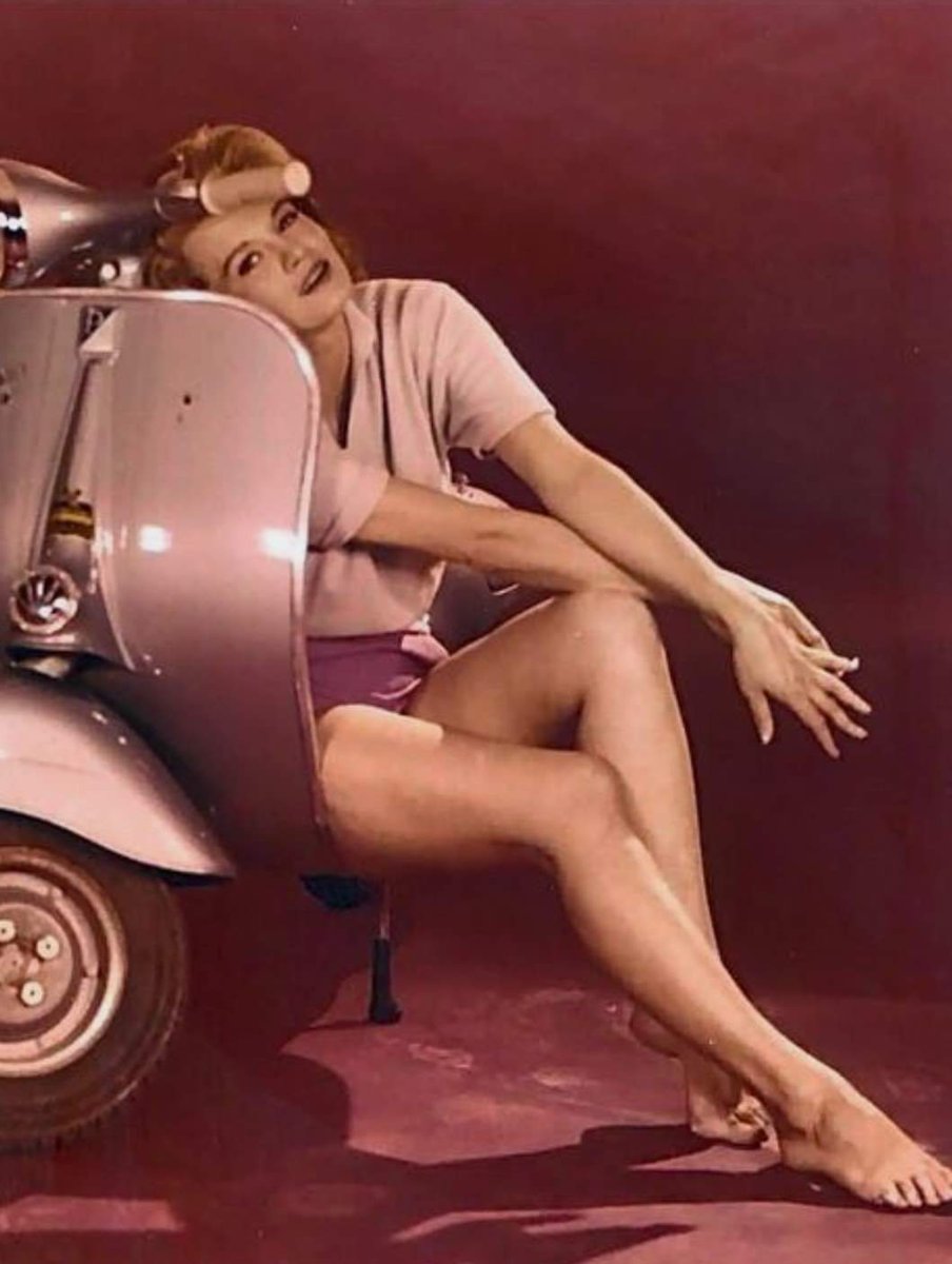 Totallywired65's tweet photo. Angie Dickinson.

#Policewoman #angiedickinson #vintagevespa #VCGB https://t.co/q9txgID5AC