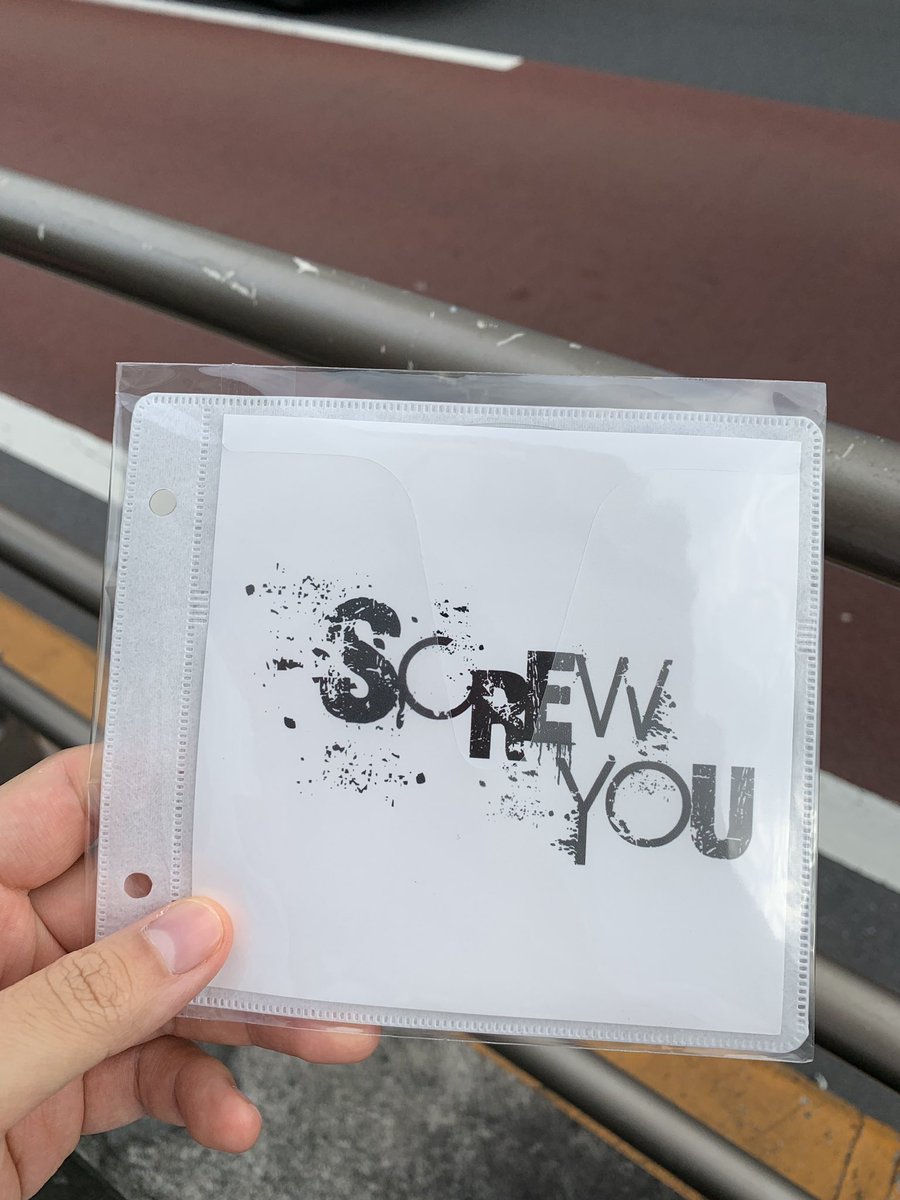 hiroshi5460's tweet image. #SCREWYOU
#スクリュー

路上ライブで
ゲット♫