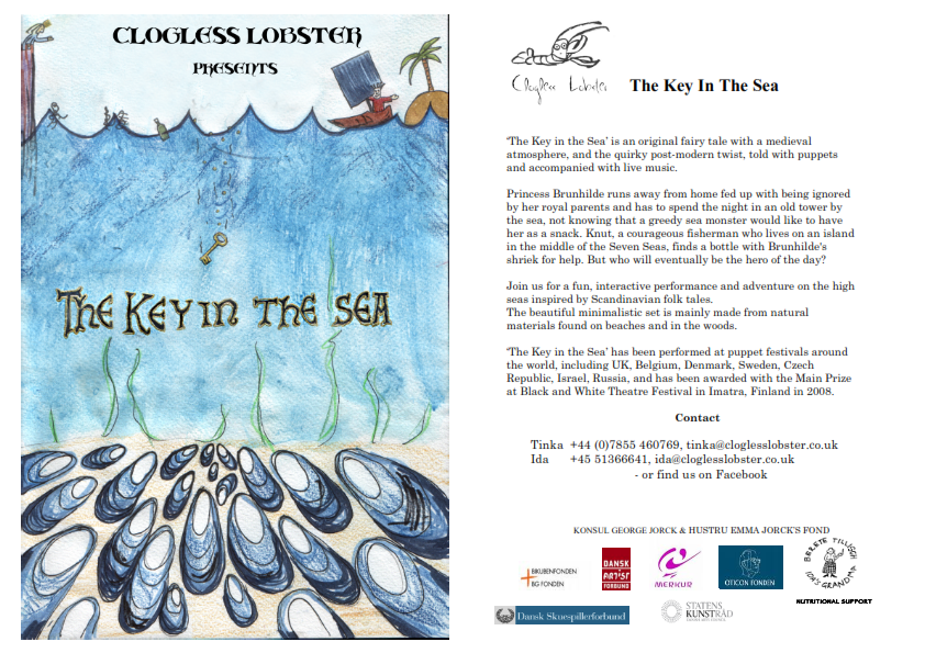 MertonArtsSpace's tweet photo. We can't wait for The Key in The Sea! A fun, interactive performance and adventure on the high seas, inspired by Scandinavian folk tales on Saturday 14 September, #Wimbledon at 1.30pm, #RaynesPark at 4pm. Suitable for ages 3+. Tickets: £6, available on the door. @MertonLibraries https://t.co/CYRmzb6wtT