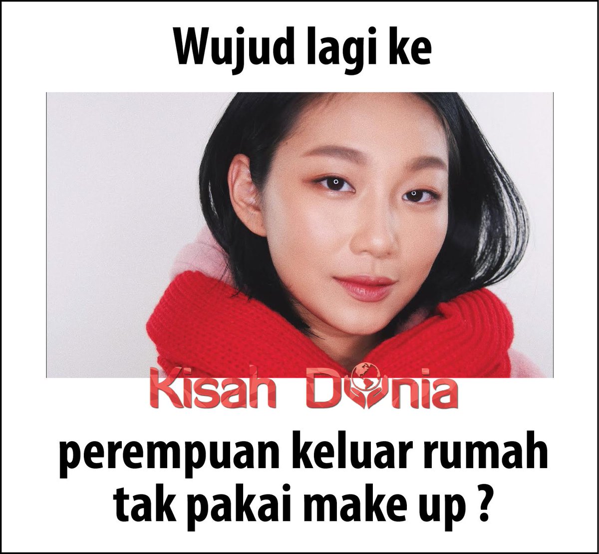 kisahdunia_com's tweet photo. Wujud ke ?
#makeup #adake #perempuan
#KisahDunia
#lawakdboom https://t.co/2ytVQkUthg