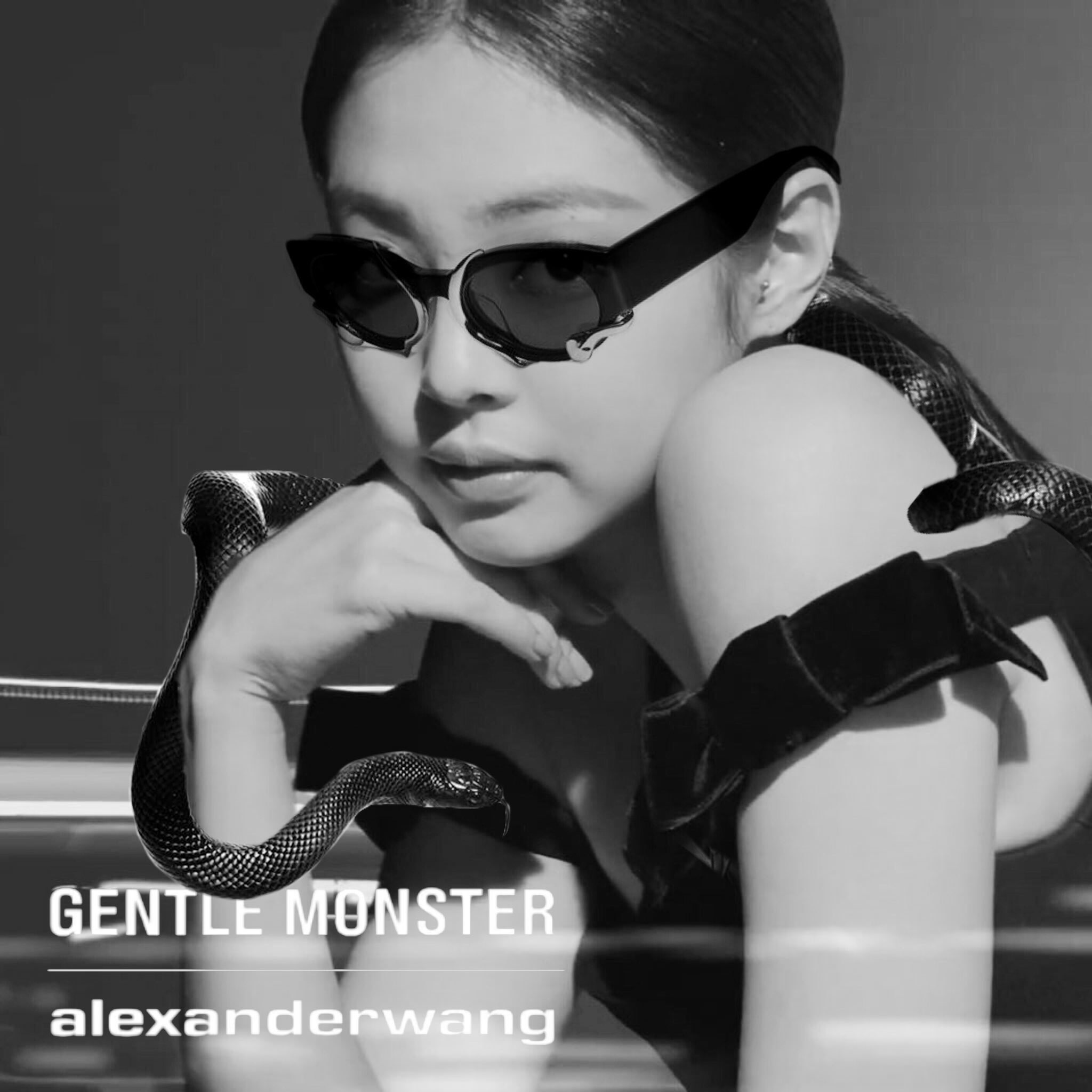 Blackpink Jennie ジェントルモンスター メガネフレーム 激安新品大