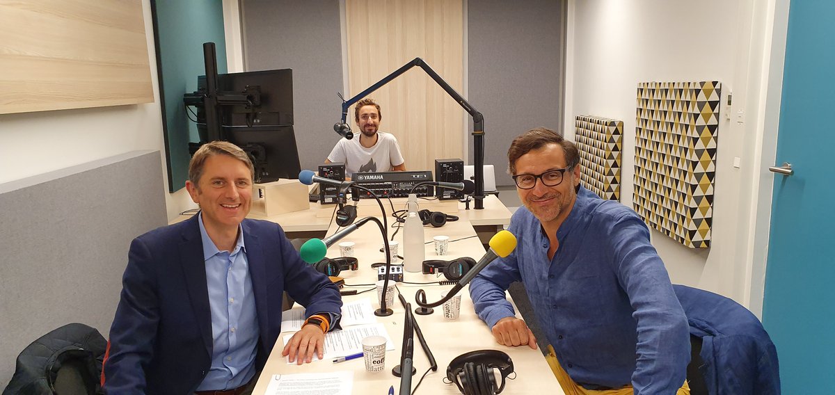 holaspirit's tweet photo. Enregistrement des premiers podcasts Nouvelle Génération d'Entreprise avec @bretones et Emery Jacquillat @emery79 , CEO @Camif_ par #holaspirit
Bientôt en ligne! #StayTuned
#podcast #NextGenEnterprise #FutureOfWork #Purpose #Management #innovation https://t.co/Qoyr0UJO3K
