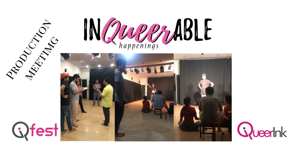 Exciting times ahead @QueerInk production of 6 shorts. Sept 7, @7:30pm