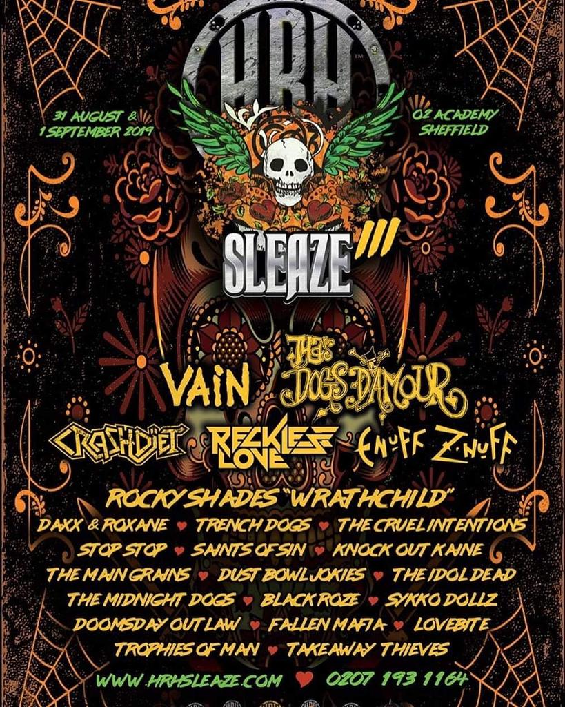 Brothers 'n' Sisters of sleaze weekend is upon us, time for us to decend upon Sheffield for <a href="/HRHSleaze/">HRH Sleaze</a> &amp; show them how to party, if you're here then find me say hi listen in live at hardrockhellradio.com and remember "always keep it sleazy"... #keepitsleazy #hardrockhellsleaze