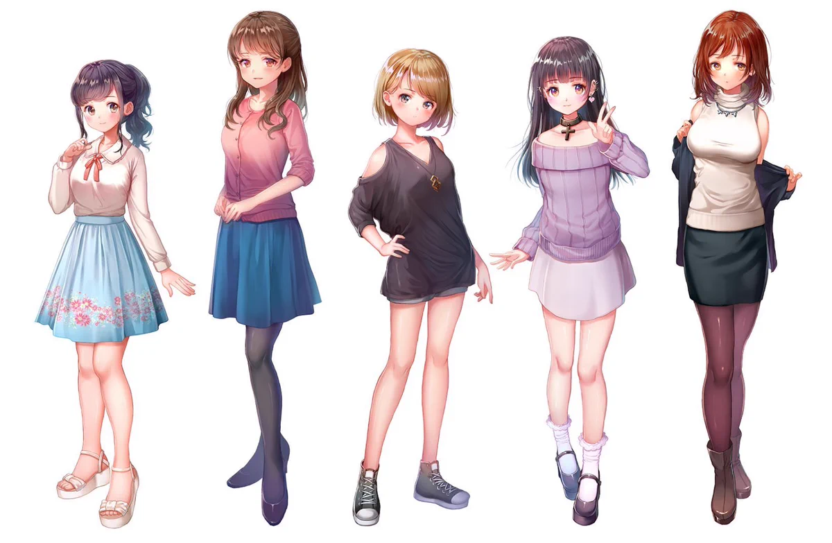 あなたはどの女性と付き合いたい？好みが分かれそうな女性5人！