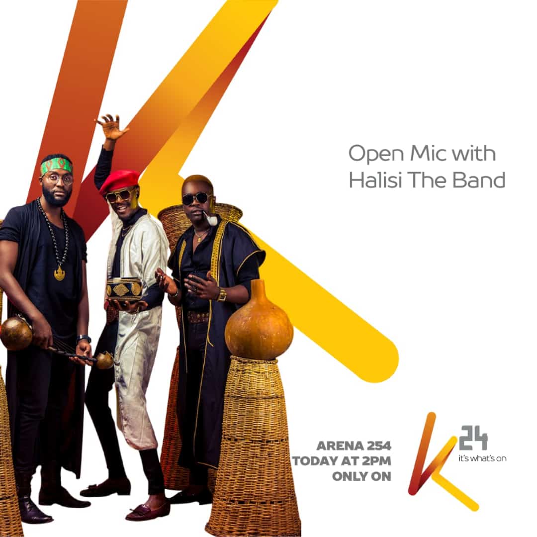 Leting254's tweet photo. 2pm ndio masaa ya kazi pale @K24Tv tukiwa ARENA 254 na @HalisiTheBand ... Na Iwake💥💥💥

#IPAMBE https://t.co/Cr7PPExsqL