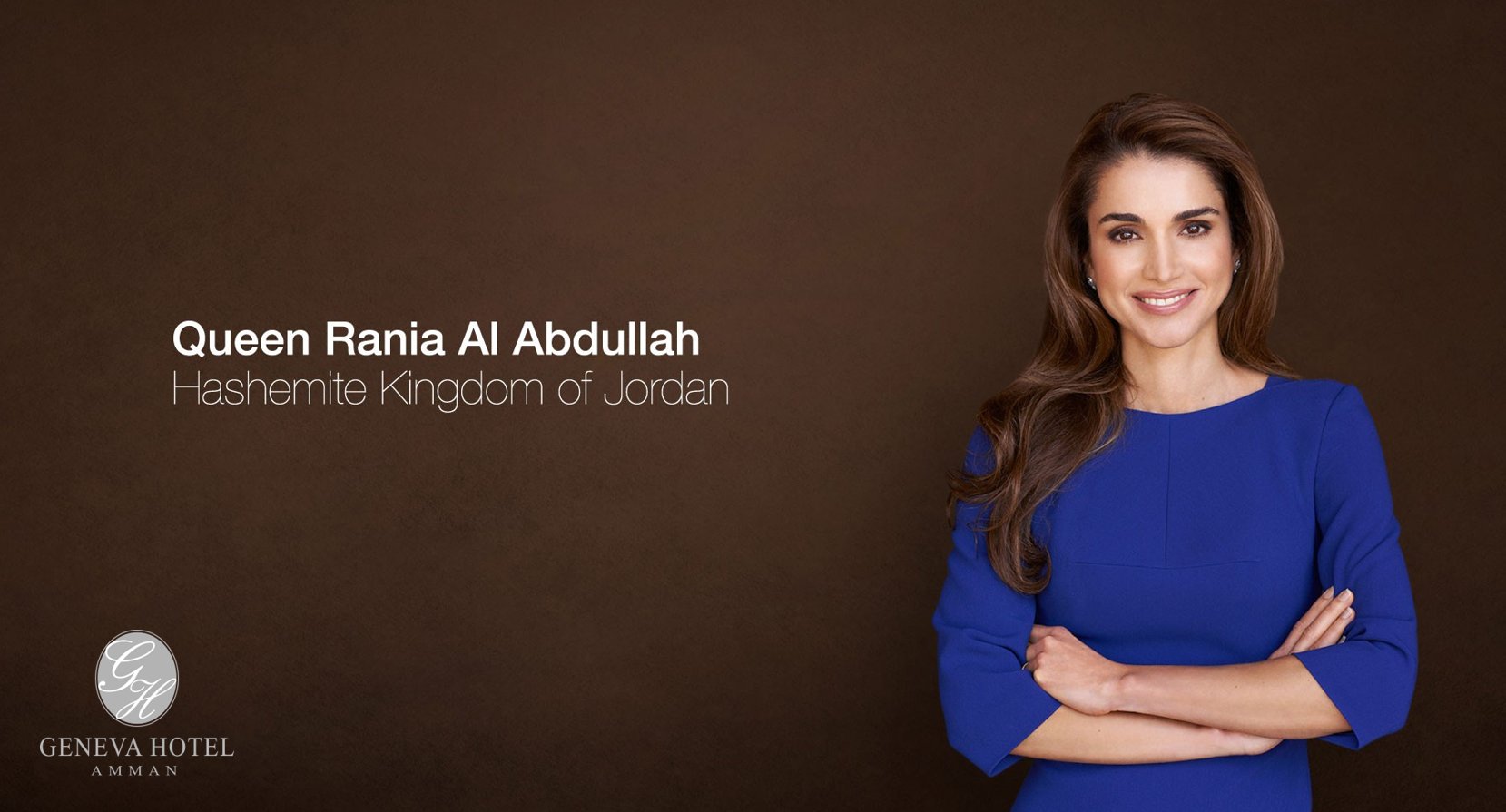 Geneva Hotel Amman wishes our beloved Queen Rania of Jordan a happy birthday 
