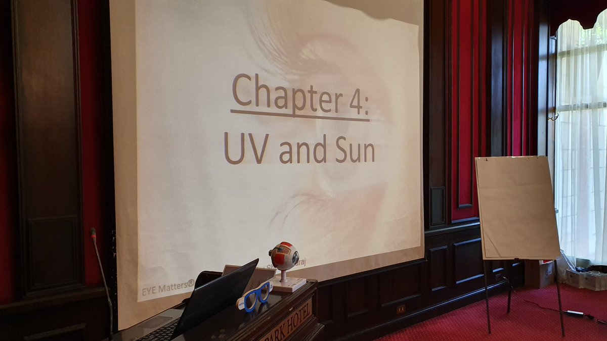 myopticlb's tweet photo. We've reached chapter 4 of our Eye Matters Seminar... 
UV and Sun related topics after the coffee break. #MYOPTICTurnsOne 👀 https://t.co/9tqXRVtVJ9