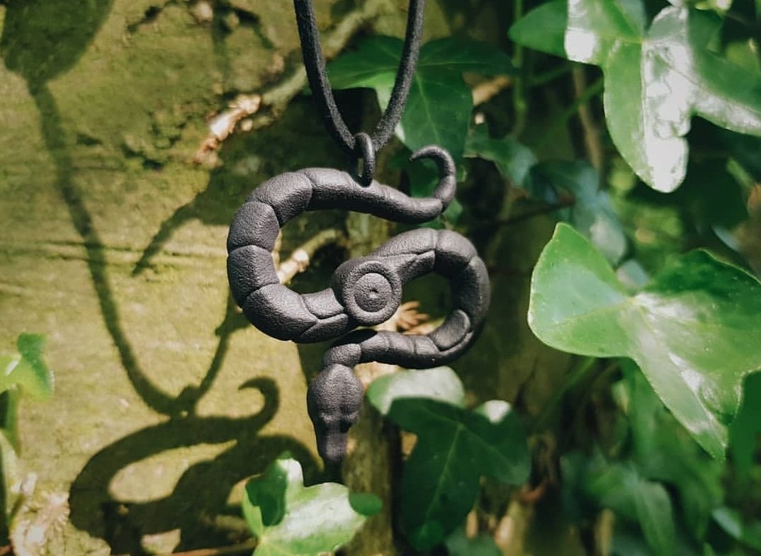 skogsagas's tweet photo. The Pictish serpent is also available in matte black🐍

Shop now: https://t.co/Jsic8lUNWn https://t.co/qgJDsamsY1