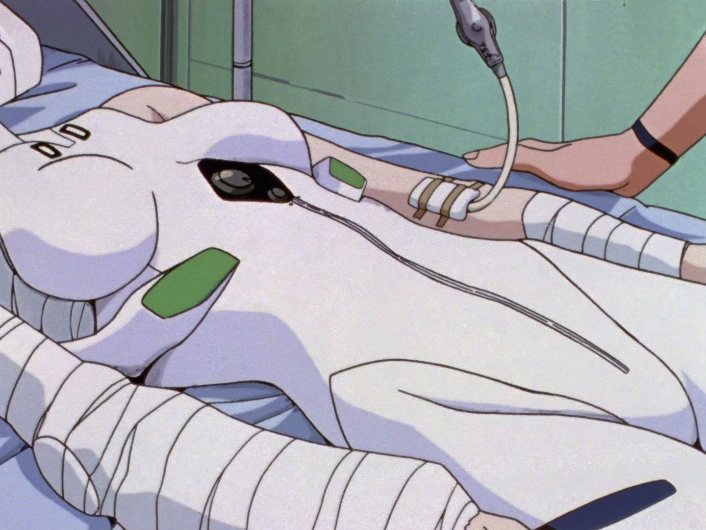 “Neon Genesis Evangelion (新世紀エヴァンゲリオン) Episode 1 - #Evangelion #NGE Frames:...