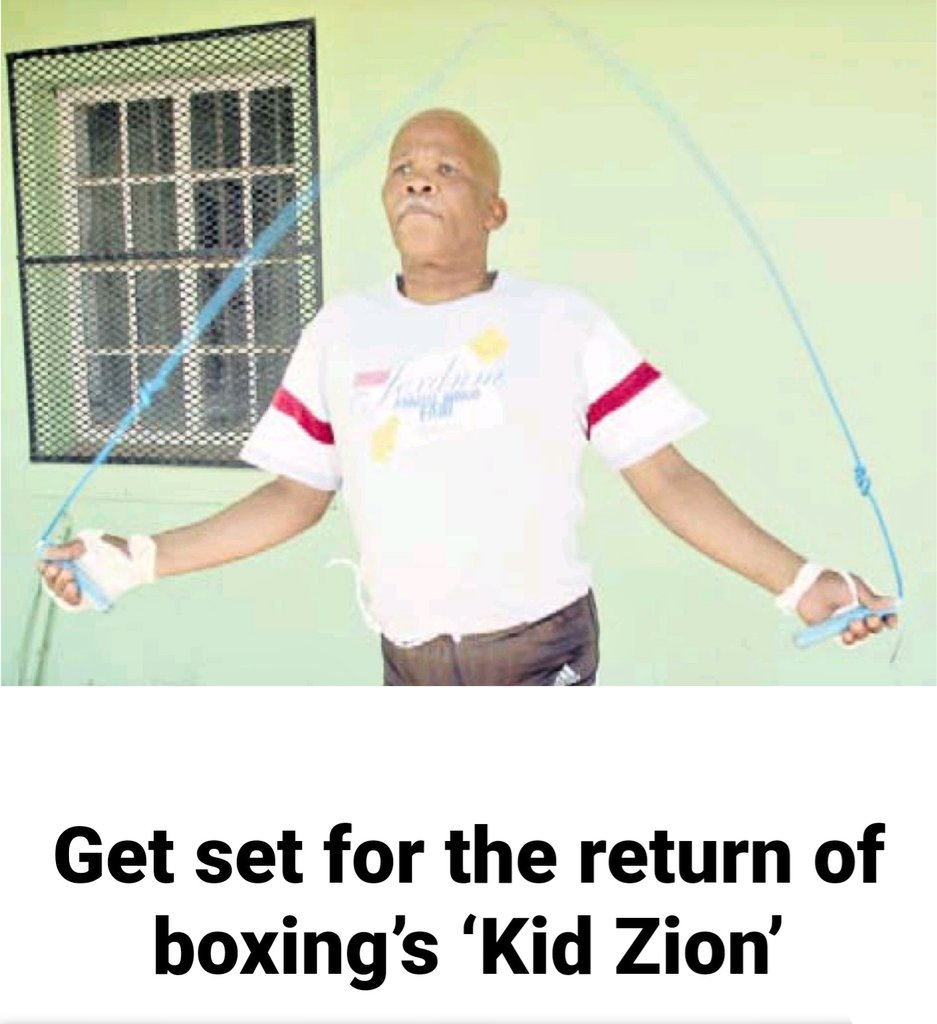 _MaliAndi_'s tweet image. Double blow for the boxing fraternity in South Africa as former pro boxer Reuben Matewu has also passed away. The orthodox pugilist hanged his gloves in 1980 but acted as adviser to a number of active boxers and a social commentator.
#RIPKidZion
@TimesBoxing