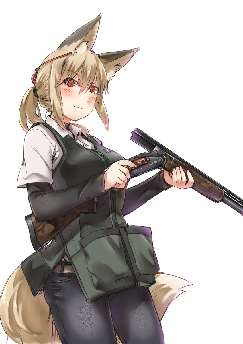 危険なオタク
「元折れ式の自動銃...って興味あるかナ?」 