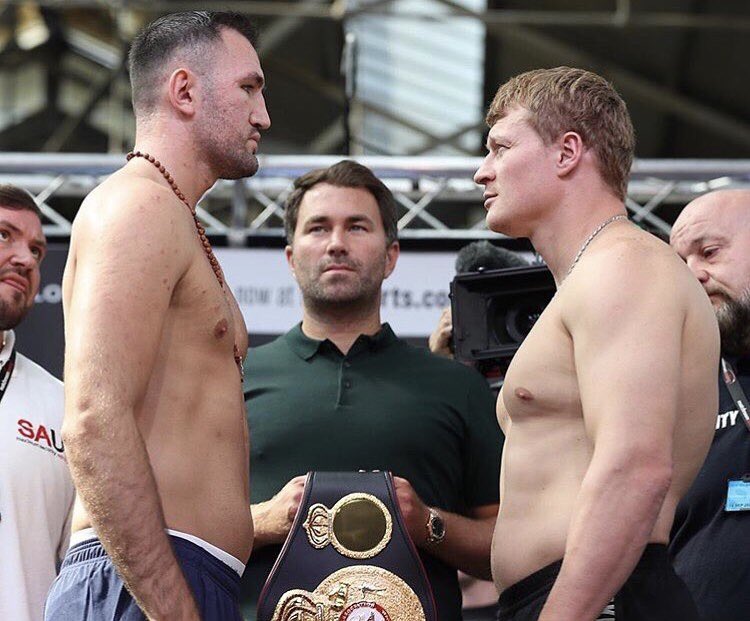 This one in the ring around 9.30pm tonight!!!!! #FuryPovetkin 🇬🇧🇷🇺 <a href="/SkySportsBoxing/">Sky Sports Boxing</a>