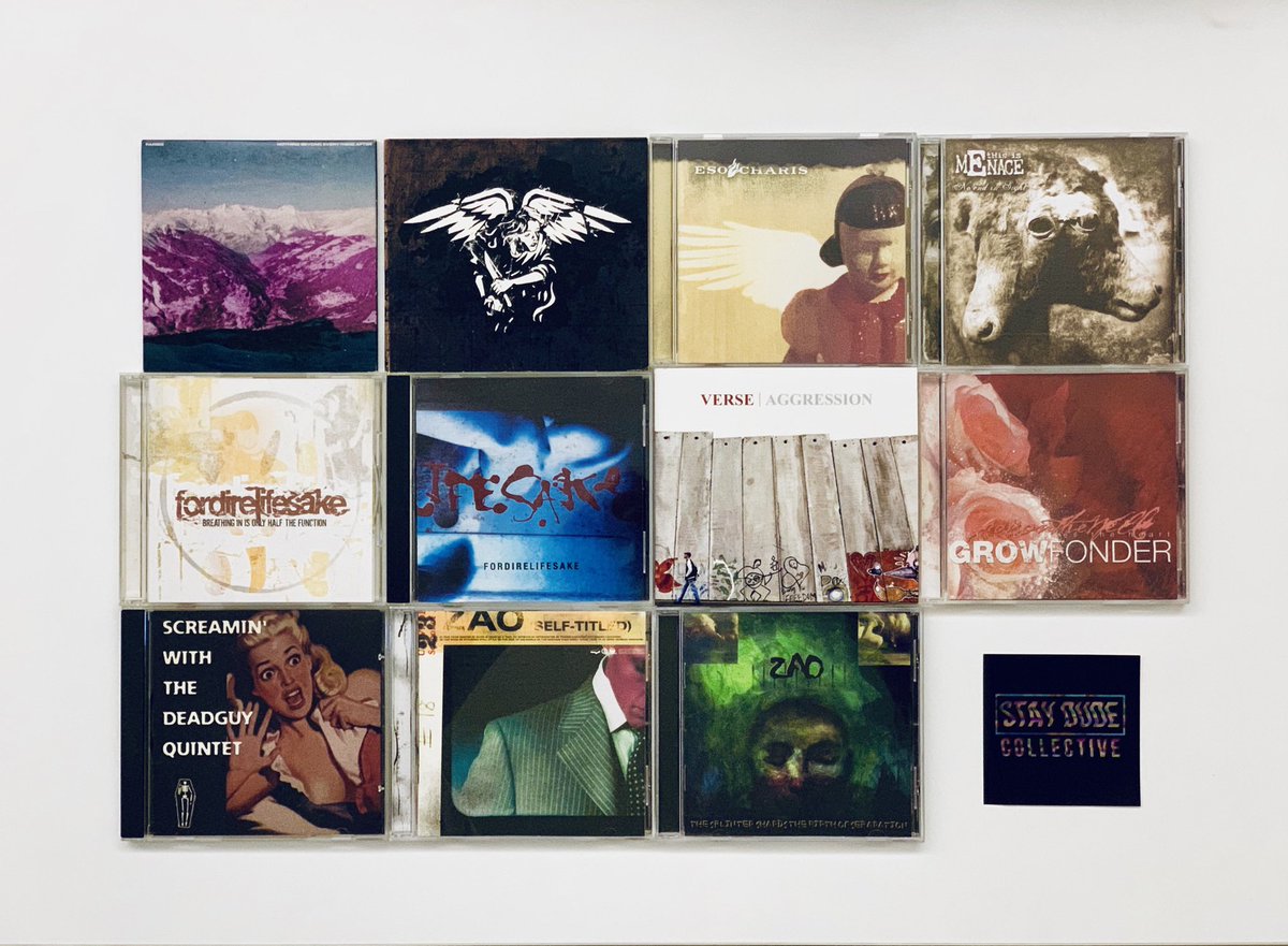 KaoruFujii_'s tweet photo. Good mail day.
thanks @DudeCollective
#pariso #americannightmare #esocharis #thisismenace #fordirelifesake #verse #poisothewell #deadguy #zao https://t.co/fD5ipI71px