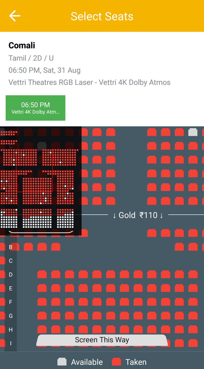 Saran_ajil's tweet photo. @actor_jayamravi @VettriTheatres HouseFull Eve shows #Comali depsite new release 🔥💥
#ComaliSuccessful3rdWeek
Thalaivaa @actor_jayamravi 🔥 https://t.co/khBP7oEd4e
