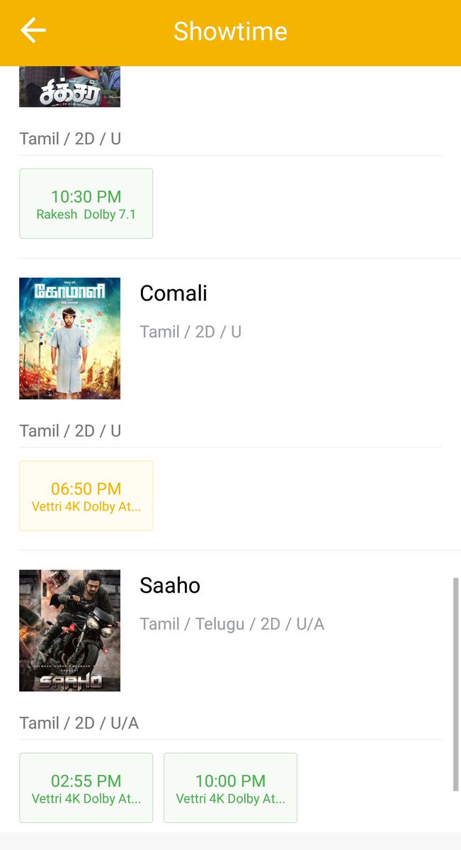Saran_ajil's tweet photo. @actor_jayamravi @VettriTheatres HouseFull Eve shows #Comali depsite new release 🔥💥
#ComaliSuccessful3rdWeek
Thalaivaa @actor_jayamravi 🔥 https://t.co/khBP7oEd4e
