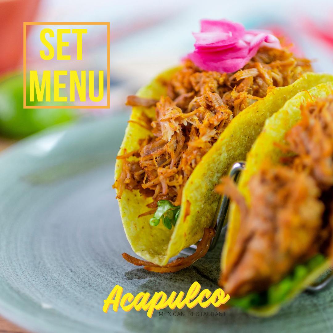 acapulcodublin's tweet photo. Try out our Set Menu this weekend! A delicious range of authentic Mexican dishes and sharing combos...the perfect option for groups 👌

Book a table here: https://t.co/BXXLX1BRYv

#AcapulcoDublin https://t.co/DAifBpCFjU