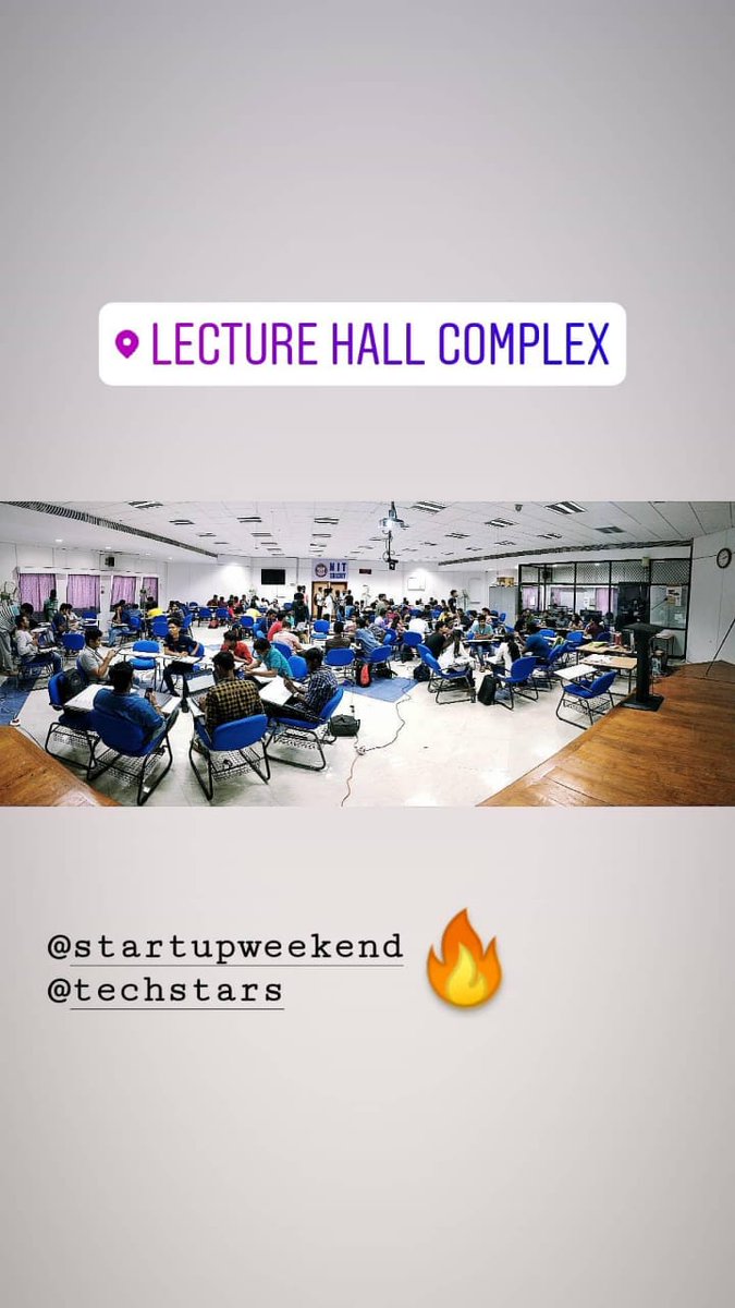 ecell_nitt's tweet photo. ๐ฅ @StartupWeekend @techstars #Entrepreneur #Entrepreneurship #SWTrichy #startups https://t.co/ufgtiUlpCg