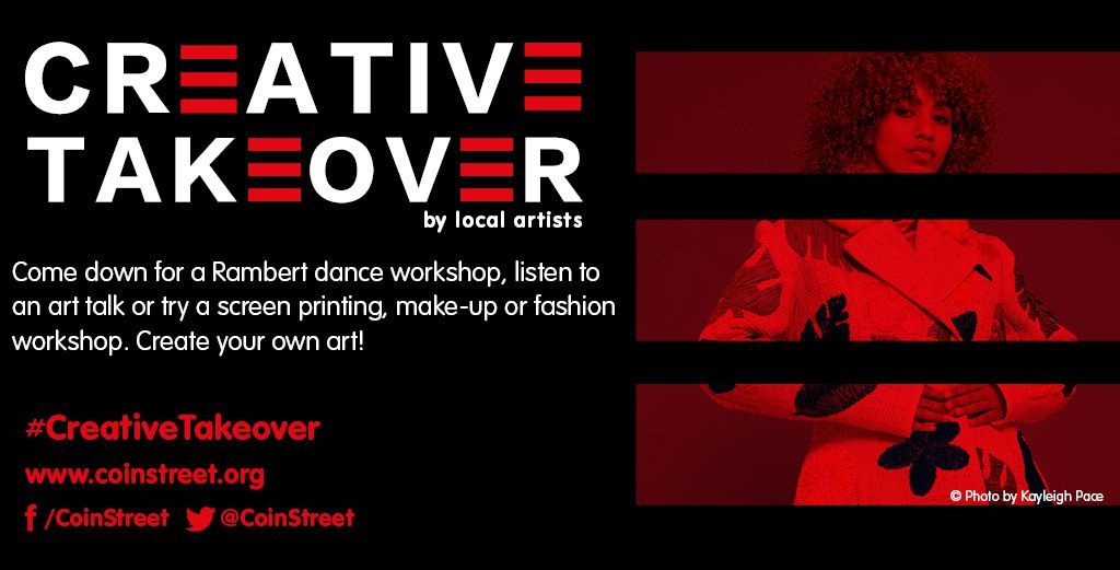 OxoTowerWharf's tweet photo. Pop to one of the free workshops on offer this Saturday at #CreativeTakeover at Bargehouse.
@Rambertdance will be running workshops for all ages. Don't miss out!
https://t.co/fNy7pGKWWP https://t.co/QBD2pLIDm9