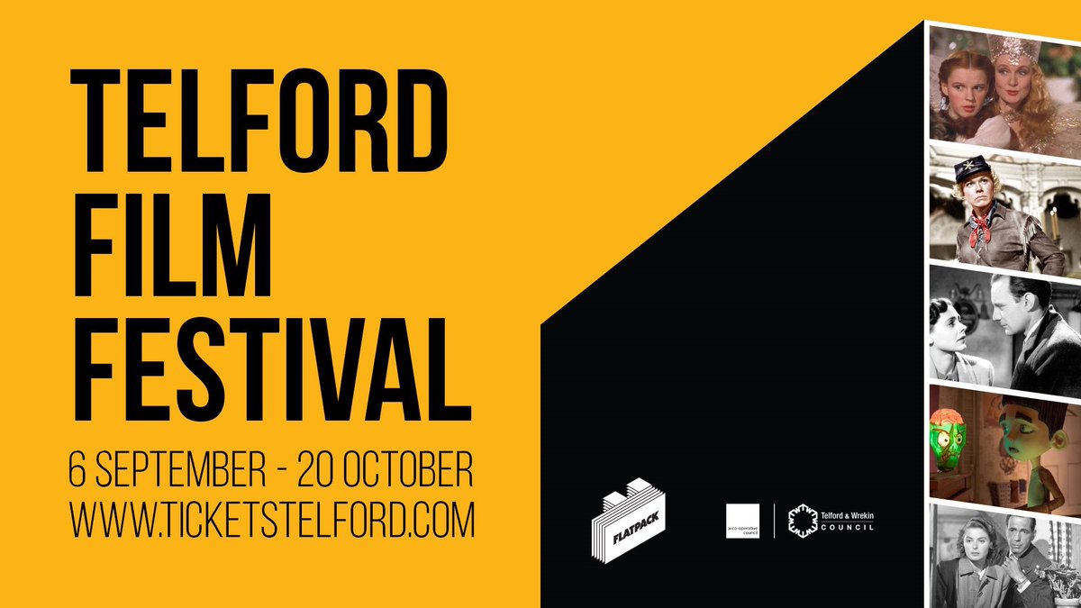 TelfordWrekin's tweet photo. Telford Town Park, Dale End Park, Maws Craft Centre, Ketley Community Centre and @TelfordCentre  are just some of the venues featuring in Telford Film Festival this year. Over 19 films to see in venues all over town: https://t.co/rW2j0514pX #TFF19 @flatpack https://t.co/g84tbWmGEa