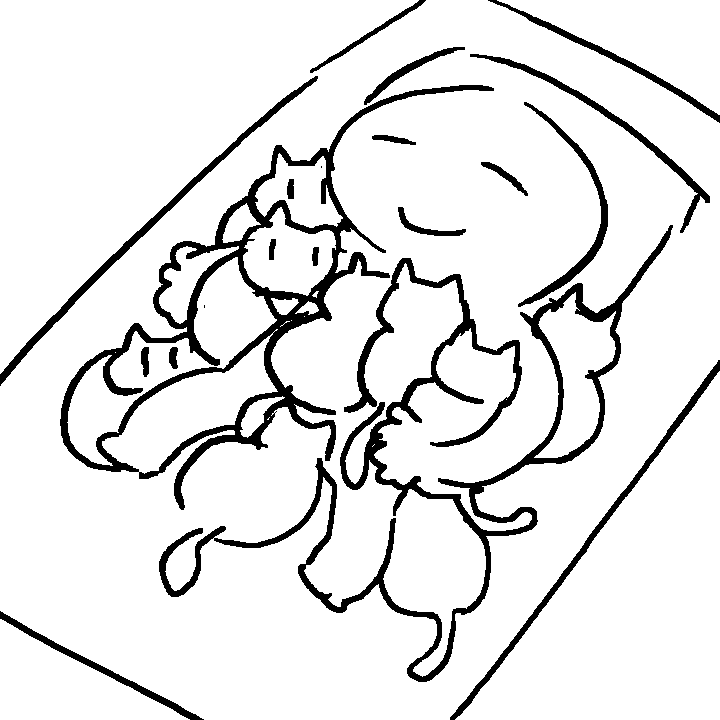 たくさんの猫がおねだりアピールしてる動画見るとこんな感じにしたい感がある 